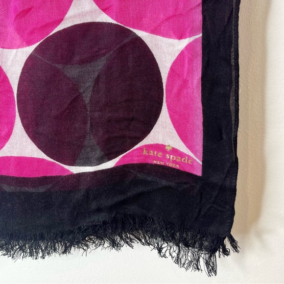 Kate Spade ‘Deborah’ Dot Scarf - Picture 5 of 6
